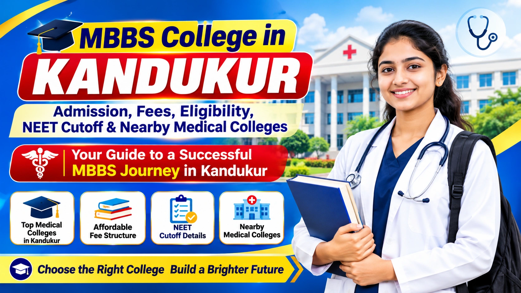 MBBS College in Kandukur: Admission, Fees, Eligibility, NEET Cutoff &amp; Nearby Medical Colleges