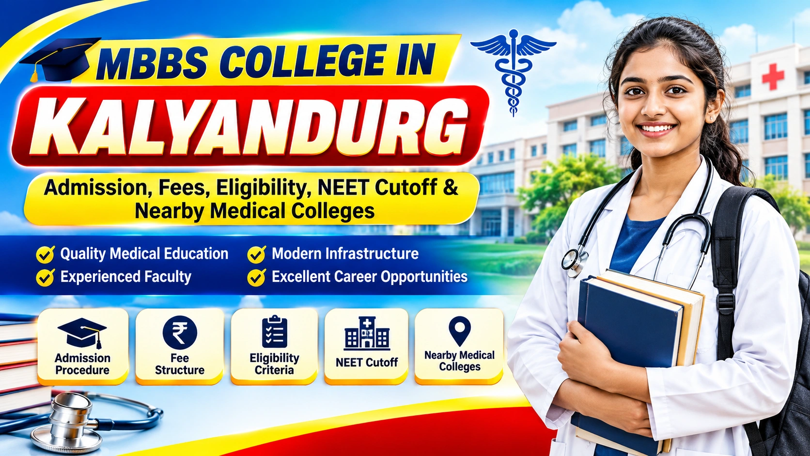 MBBS College in Kalyandurg: Admission, Fees, Eligibility, NEET Cutoff &amp; Nearby Medical Colleges