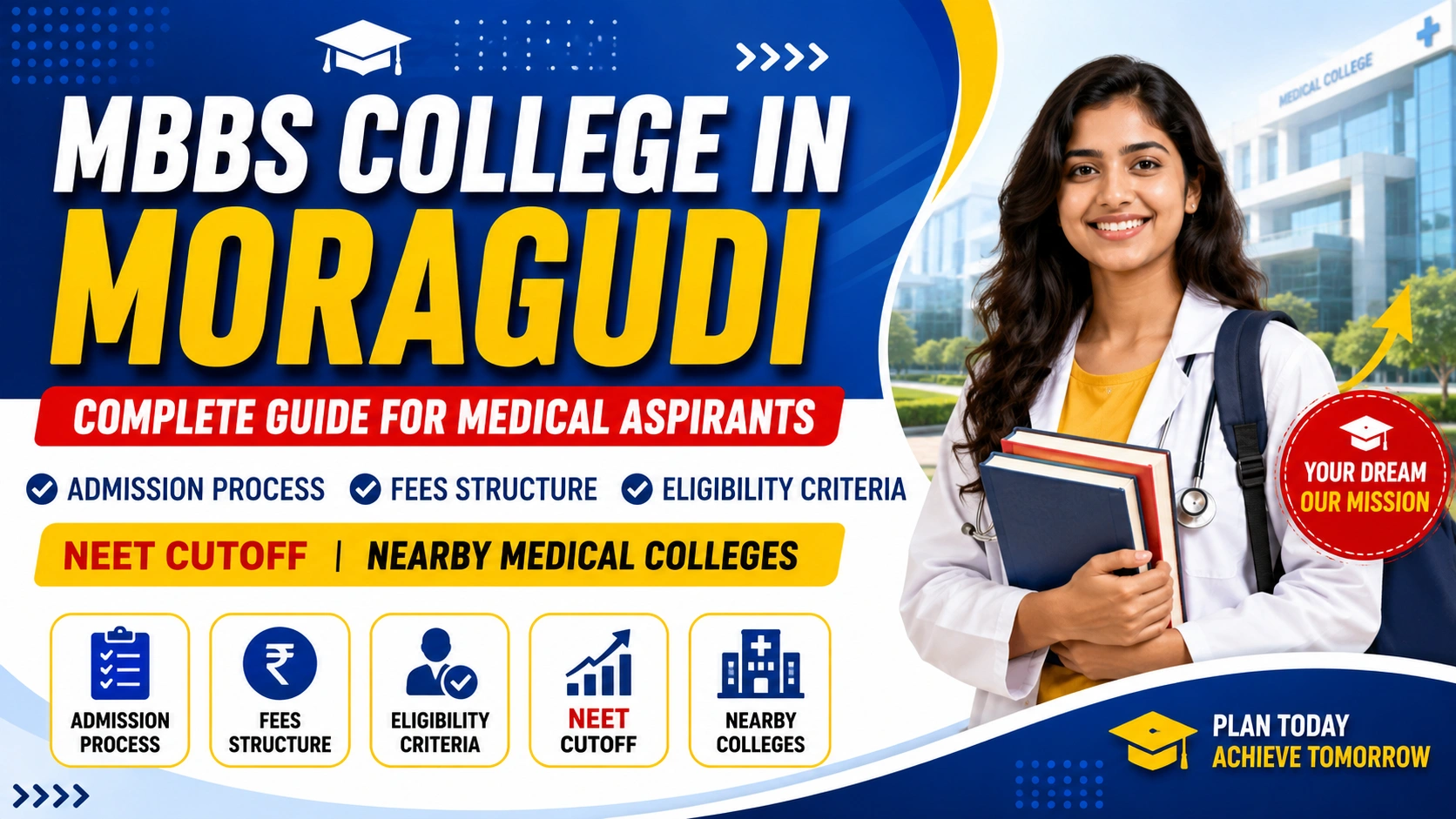 MBBS College in Moragudi: Admission, Fees, Eligibility, NEET Cutoff &amp; Nearby Medical Colleges